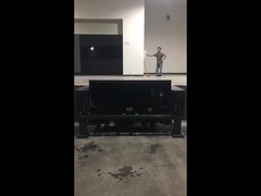 Banchina di carico telescopica 10T con telaio su misura.