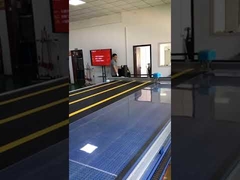 Tessuto in PVC auto tagliato per rifugio di stazione di carico meccanico