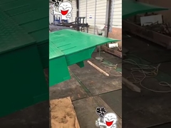 Rampa di carico automatica retrattile con capacità di carico 8000KG