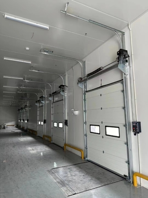 Overhead sectional door is one of most widely used among in industrial doors at present