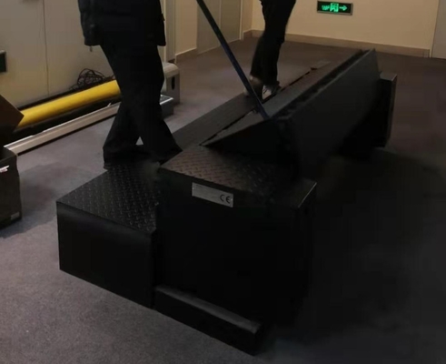 Warehouse Mechanical Dock Leveler Skid Proof Steel Plate Edge Manual CE