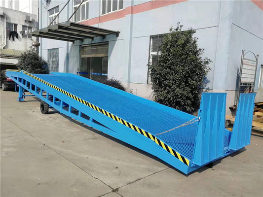 8 Ton Mobile Dock Leveler Yard Loading Ramps Loading Use At Non Exist Fixed Dock Platform
