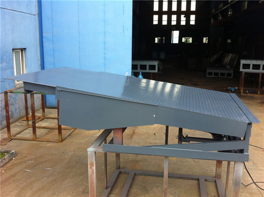 Fixed Pit-style Telescopic Dock Leveler With Retractable Lip Apply In Cold Storage Warehouse