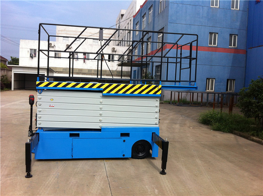 Mobile Hydraulic Scissor Lift Extendable Movable Hydraulic Lift Safety