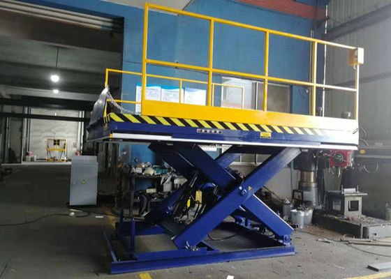 7.5T Heavy Duty Load, Heavy Capapcity Hydraulic Dock  Scissor Lift For Logistic Warehouse