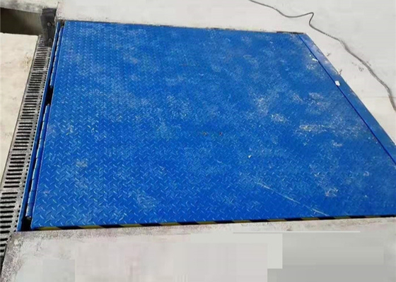 2000×2500mm Hydraulic Dock Levelers Hydraulic Loading Platform Custom Color