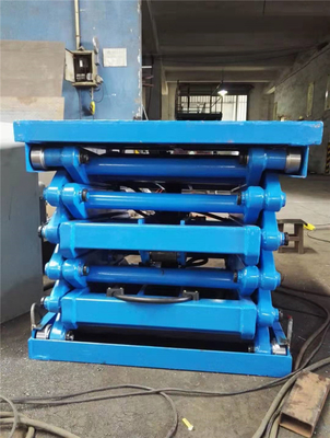 1.5T, 2T che carica la piattaforma idraulica dell'ascensore del carico, ascensore di merci materiale del mezzanino installano nell'asse