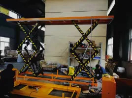 Le grandi forbici piane della valvola di anti scivolo sollevano la dimensione della Tabella della piattaforma 3500mmx1500mm