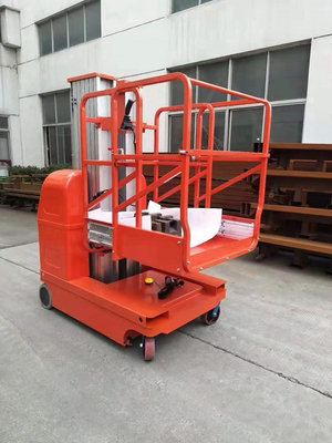 Piattaforma di lavoro aereo a propulsione automatica Full Electric Hydraulic Indoor 8m Mobile