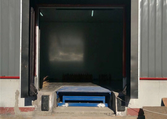 Il labbro ritrattabile 800MM, 900MM, 1000MM di 8 Ton Telescopic Dock Leveler With è migliore soluzione per la zona adibita al carico